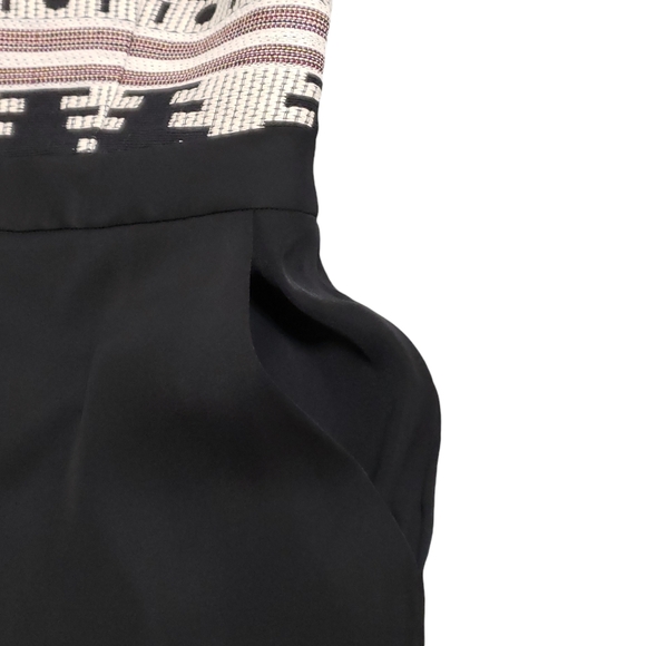 Anthropologie Nomad Morgan Carper La Sierra Aztec Print Jumpsuit Sz 6P - Picture 7 of 15